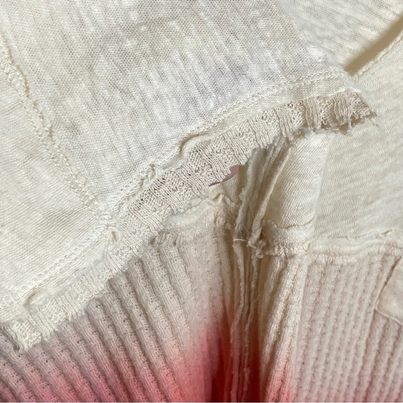 We The Free Cream and Pink Gradient Tee - Picture 6 of 11